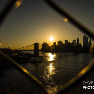 Sunset over the East River