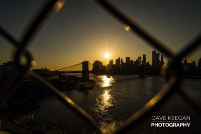 Sunset over the East River