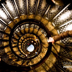 The Arc De Triomphe Spiral Staircase