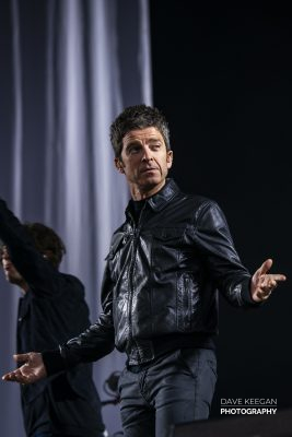 Noel Gallagher performing in Dublin at Malahide Castle, June 28th 2019.